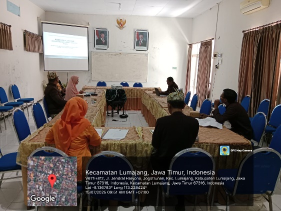 Rapat Koordinasi Klarifikasi Peraturan Desa Kebonsari