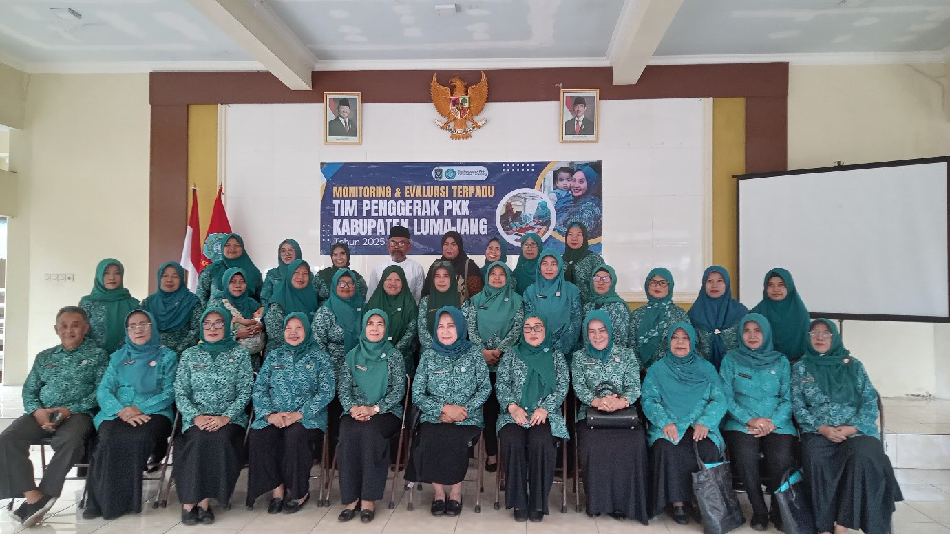 Monitoring dan Evaluasi Terpadu PKK Kabupaten Lumajang Tahun 2025
