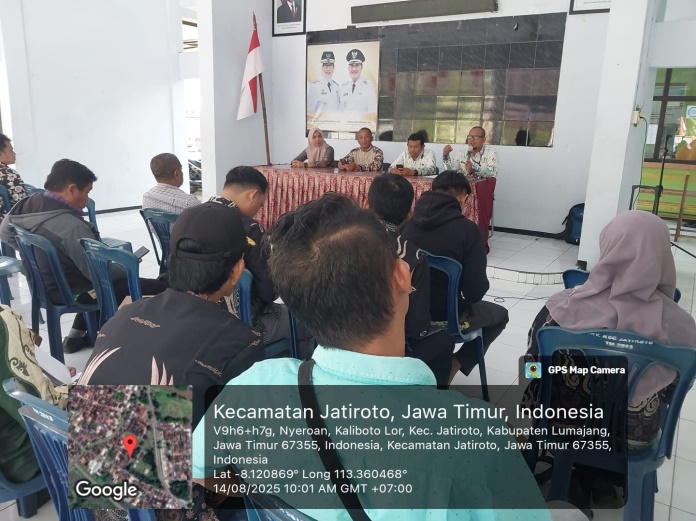 DPMD Lumajang Gelar Pengumpulan Data Batas Desa di Kecamatan Jatiroto