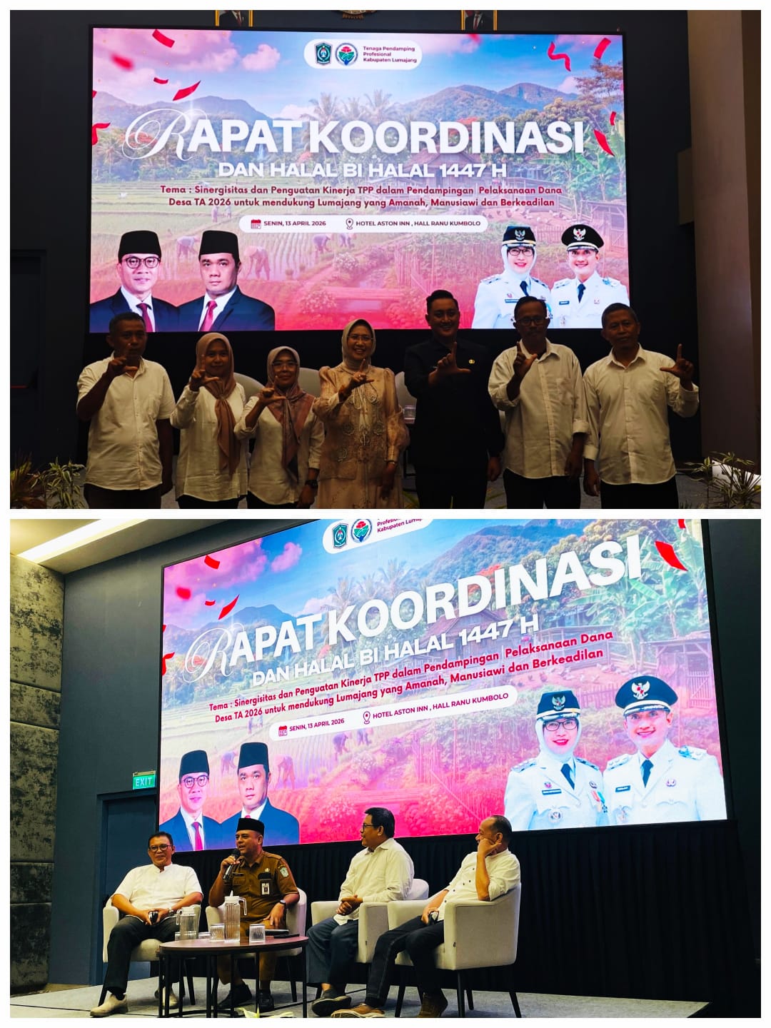 Hangatnya Kebersamaan di Hall Ranu Kumbolo: Halal Bihalal TPP Lumajang Jadi Ajang Perkuat Sinergi Membangun Desa