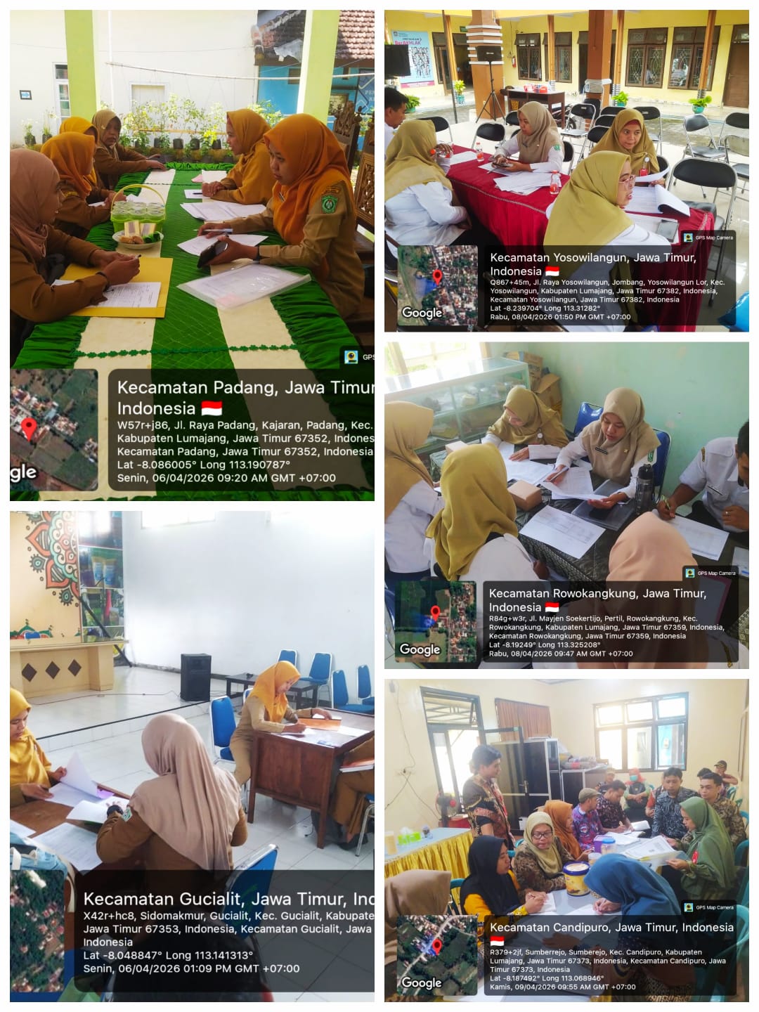 Pastikan Anggaran Dana Dusun, DPMD Lumajang Monitoring 21 Kecamatan