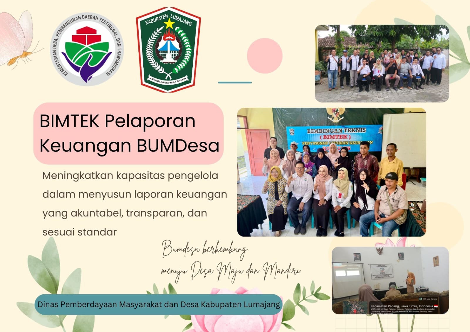 Bimbingan Teknis (BIMTEK) Pelaporan Keuangan BUMDesa