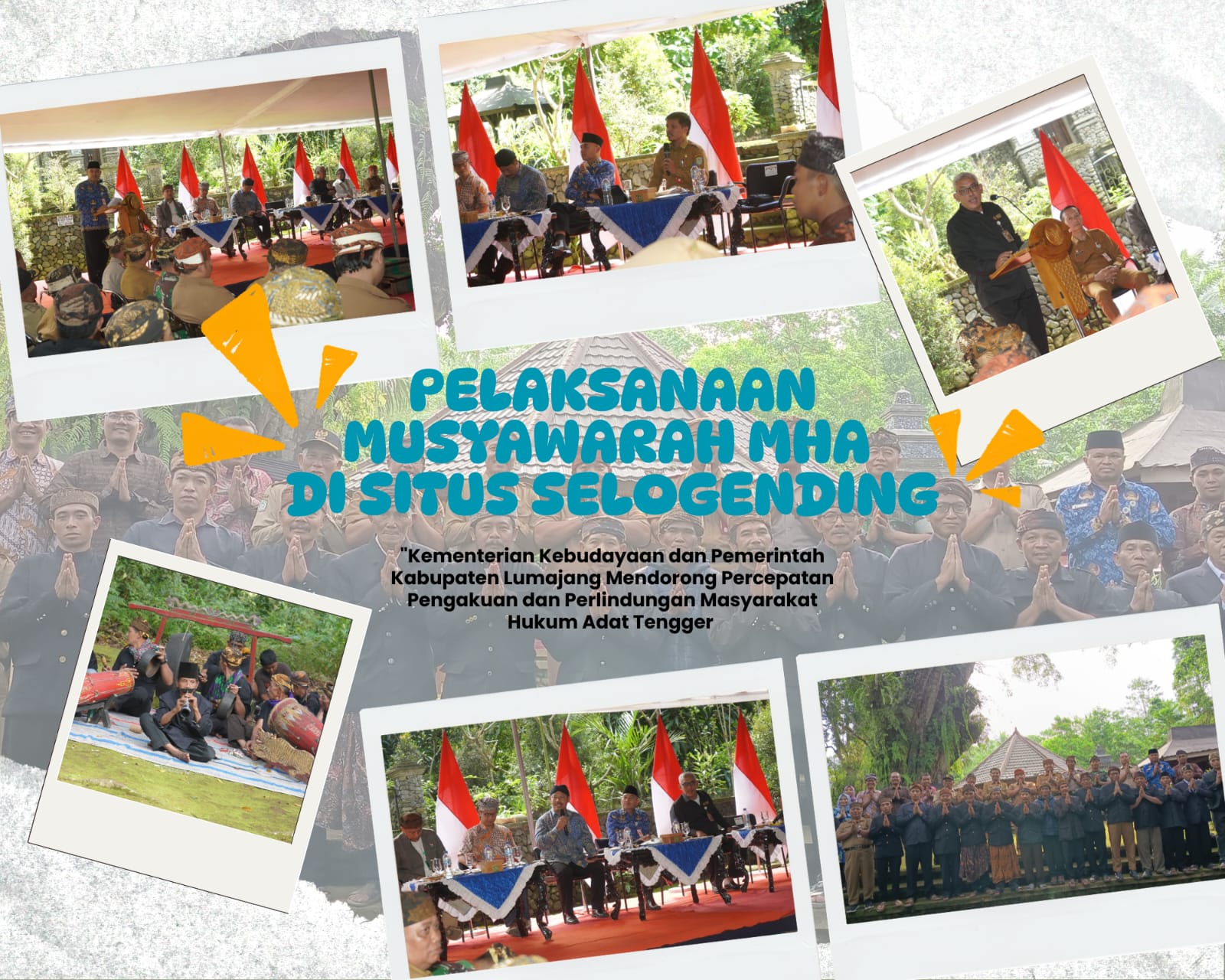 Kementerian Kebudayaan dan Pemerintah Kabupaten Lumajang Gelar Musyawarah Percepat Pengakuan MHA Tengger